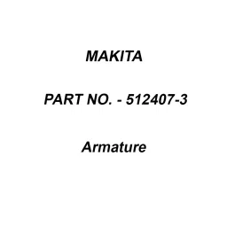 Makita 240 V Armature for 9215SB, Part No 512407-3-picture-20