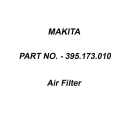 Makita Air Filter Suitable For DPC64,73,81, Part No 395.173.010-10