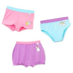 SuperBottoms Infants Pack Of 3 Assorted Basic Briefs SSU-TRIAL-KIT-GIRLS-4-6Y-3PC-17