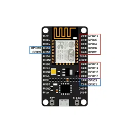 EASY ELECTRONICS  ESP8266 Node MCU WiFi Development Board image 4