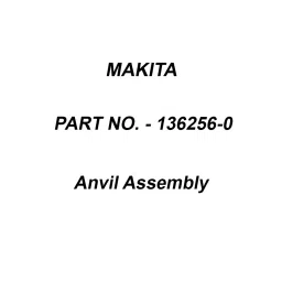 Makita Anvil Assembly Suitable For DTW700, Part No 136256-0-24