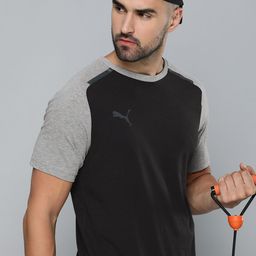Puma teamCUP Colourblocked Regular Fit T-shirt-image-70