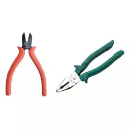 Sky Blue SBE_PLIER_COMBOS_COMBO_635 7.8 inch Stainless Steel Lineman Plier (Pack of 2)-image-63