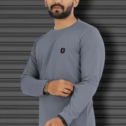 VeBNoR Men Self Design Round Neck T-shirt-image-56