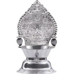 Joyalukkas 92.5 Sterling Silver Diya Stand - 106.72 gm-image-72
