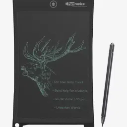 Portronics RuffPad 10 Plus Re-Writable LCD Writing Pad with Content Safety Button (Black)-18