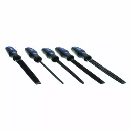 Westward Hand File Set 203.2 mm (8 Inch) File Length without Tang, 12F862 (Pack of 5)-image-36