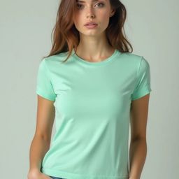 DressBerry Women Solid Round Neck T-shirt-image-98