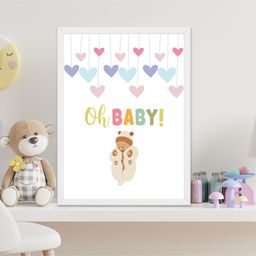 Outfit collections Modern Art Kids Painting For Wall Décor-image-60