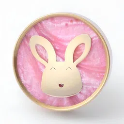 Pinch of Pretty Pink Rabbit Knob-38