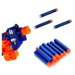 NEGOCIO Blaze Storm Hot Fire Soft Bullet Gun Toy with 10 Safe Soft Foam Bullets, Fun Target Shooting Battle Fight Game for Kids- PACK OF 1- COLOR MAY VARY image 2