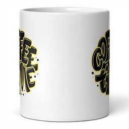 Mr UVD White Ceramic Cup-picture-2