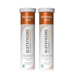 HK VITALS Set Of 2 Glutathione Tablets- 15 Tablets Each- Lemon & Orange-41