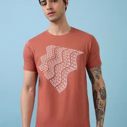 Status Quo Men Regular Fit Typography Printed Round Neck T-shirt-image-6