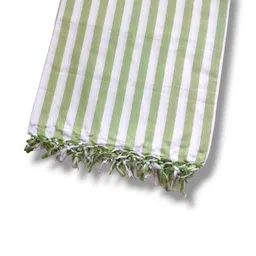 VANISHREE WORLD Green Cotton Double Bed Blanket-image-45