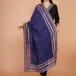 Karthav Fashion Floral Embroidered Gotta Patti Dupatta-picture-21