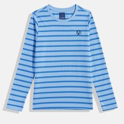 Allen Solly Junior Boys Striped Pure Cotton T-shirt-picture-13