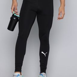 Puma Men Brand Logo Printed Running Tights-45