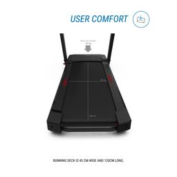 domyos Treadmill RUN100E Foldable, Upto 14 kmph, 3% Incl, Smart, Low-Noise, Max 130 kg image 5