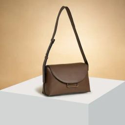 Forever Glam by Pantaloons Brown Solid Medium Sling Handbag-image-29