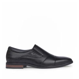 Bata Men's ARTURO Black Loafers-image-68