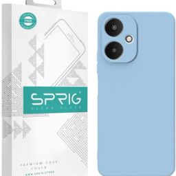 Sprig Back Cover for Poco M6 5G (Blue)-image-2