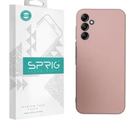 Sprig TPU Matte Back Cover for Samsung Galaxy A14 (Pink)-image-93