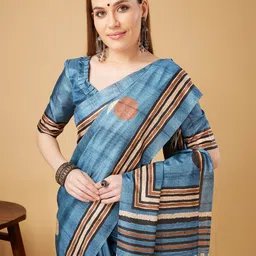 DOI MOI Silk Blend Banarasi Saree-17