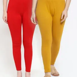 Gracit Multicolor Regular Fit Leggings-picture-45