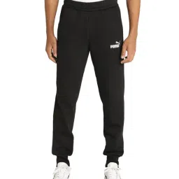 Puma Essentials Black Regular Fit Joggers-image-16