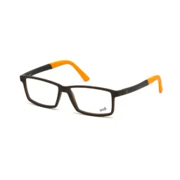 WEB EYEWEAR Brown Full Rim Rectangular Frame Designed in Italy-20