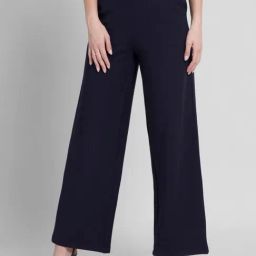 FableStreet LivIn Wide Leg Mid-Rise Parallel Trousers-picture-18