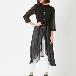 Miss Chase Black Self Design Tunic-image-67