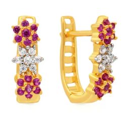 Malabar Gold and Diamonds 22k Gold Earrings for Women-image-38