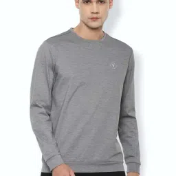 Van Heusen Flex Grey Regular Fit Sweatshirts-image-55