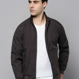 SHOWOFF Black Comfort Fit Printed Jacket-image-1