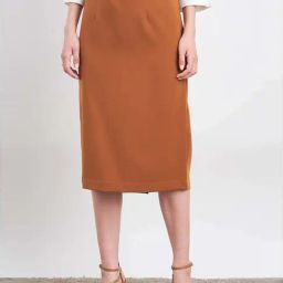 SALT Attire Brown Skirt-image-37