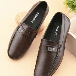 Prolific Men's Brown Formal Loafers-image-49