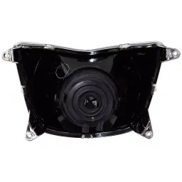 Uno Minda Head Light with Bulb/without Parking for Bajaj C-100 (RB-015-HLA-WB) image 2