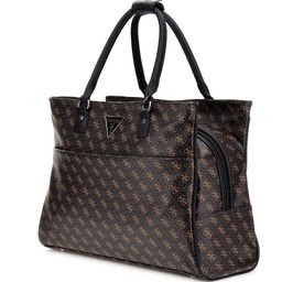 GUESS Printed PU Structured Tote Bag with Quilted image 5