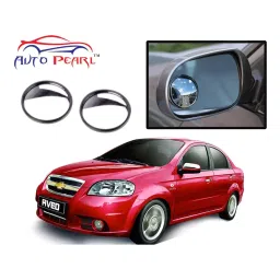 Auto Pearl Manual Exterior Rear View Mirror for Chevrolet Aveo (Pack of 2 Pcs)-30