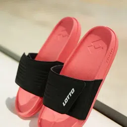 Lotto Women's Enduro X Pink & Black Slides-image-26