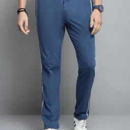 Monte Carlo Blue Regular Fit Trackpants-picture-30