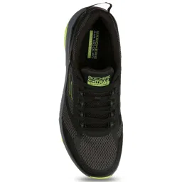 Skechers Men's GO RUN TRAIL ALTITUDE Black Lime Running Shoes image 4