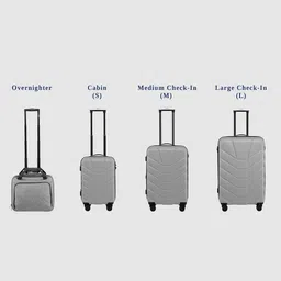 Polo Class Set Of 3 Textured Hard-Sided Trolley Bag With Vanity image 3