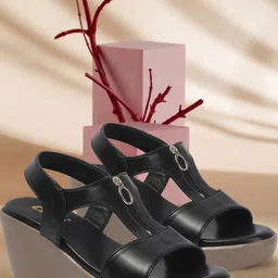 Colo Women Wedge Heel Sandals-image-16