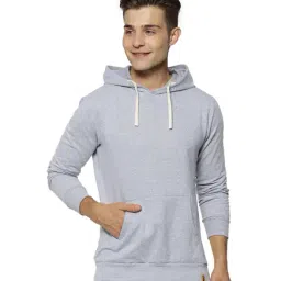 Campus Sutra Grey Full Sleeves Hoodie-picture-17