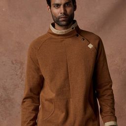 Andamen Turtle Neck Cotton Pullover-picture-58
