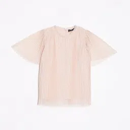 Allen Solly Girls Flared Sleeve Cotton Top-picture-15