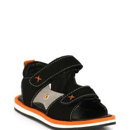 Tuskey Kids Black Ankle Strap Sandals-image-6